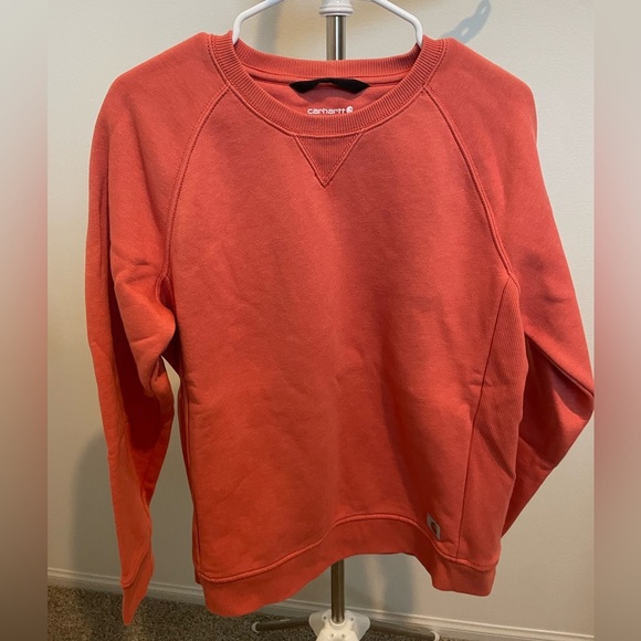⭐️Carhartt relaxed fit Orange Sweater - Picture 1 of 5